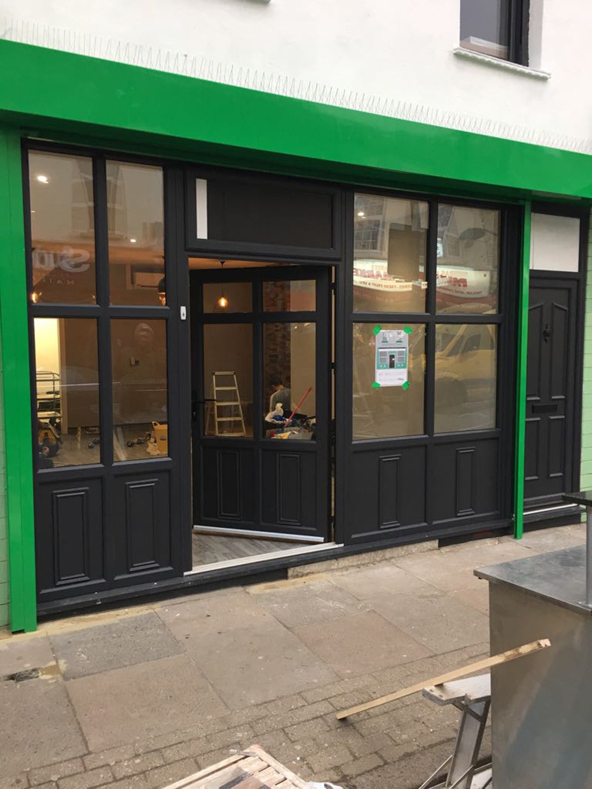 Harringtons Pie and Mash shop in Tooting gets new windows